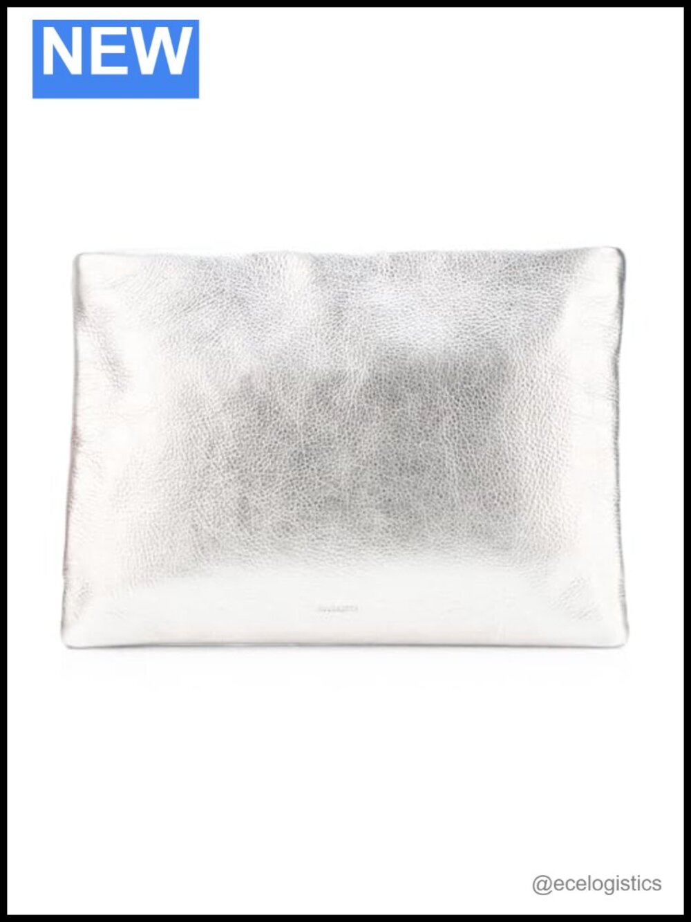 AllSaints Bettina Clutch Leather Evening Bag Hand-Carry Zipper
